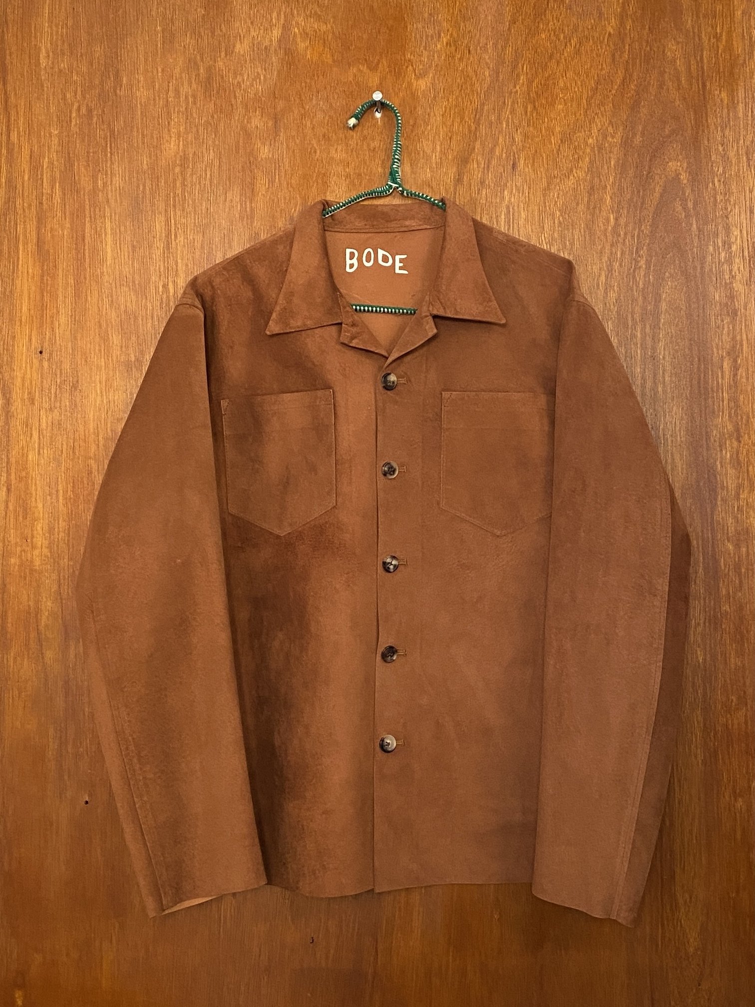 Suede Shirt Jacket