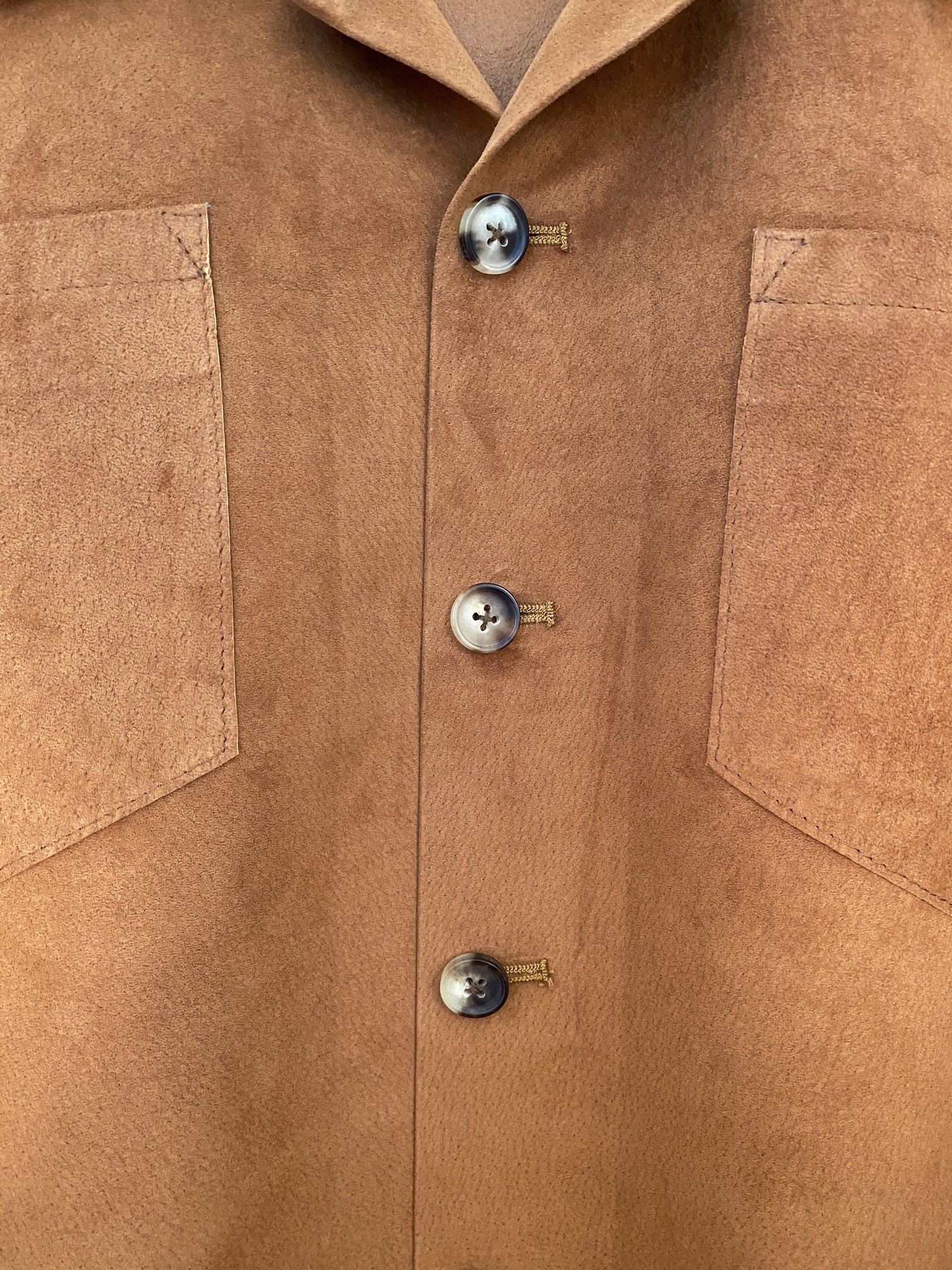 Suede Shirt Jacket details